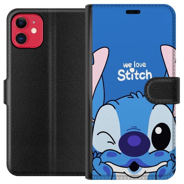 Kompatibel Tegnebogsetui til Apple iPhone 11 Stitch