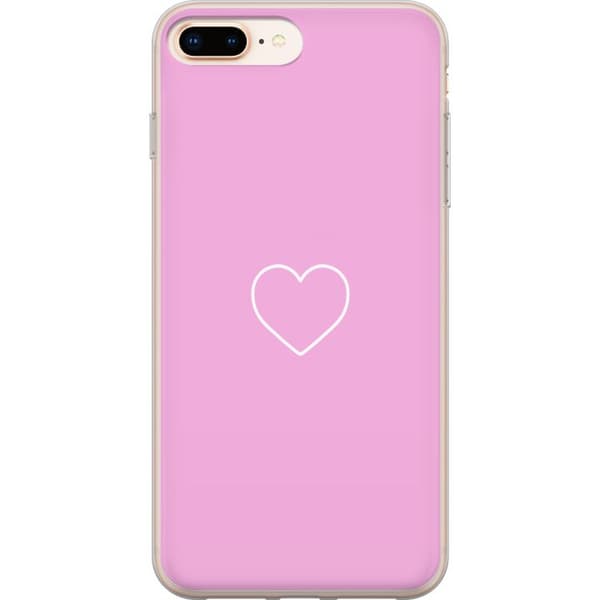 Kompatibelt Mobilskal till Apple iPhone 8 Plus Hjärta