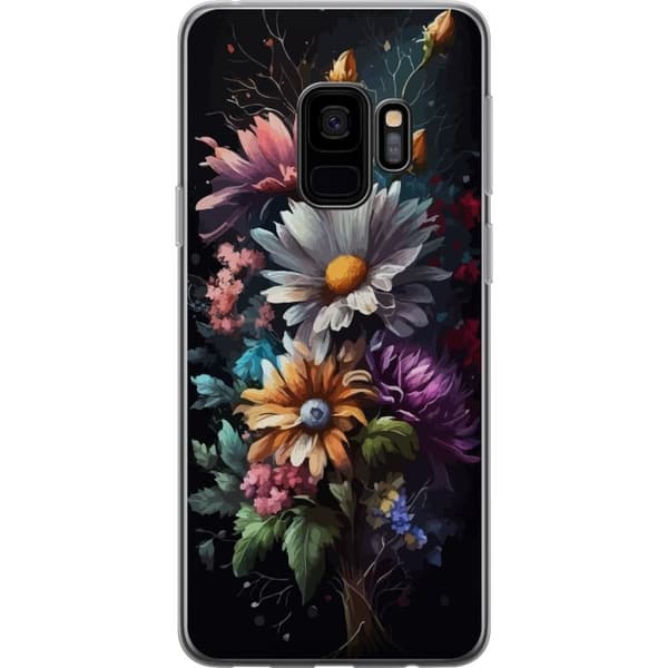 Kompatibelt Mobildeksel til Samsung Galaxy S9 Blomster