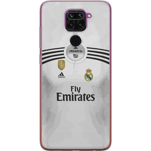 Kompatibelt Mobildeksel til Xiaomi Redmi Note 9 Vit fotbollströja