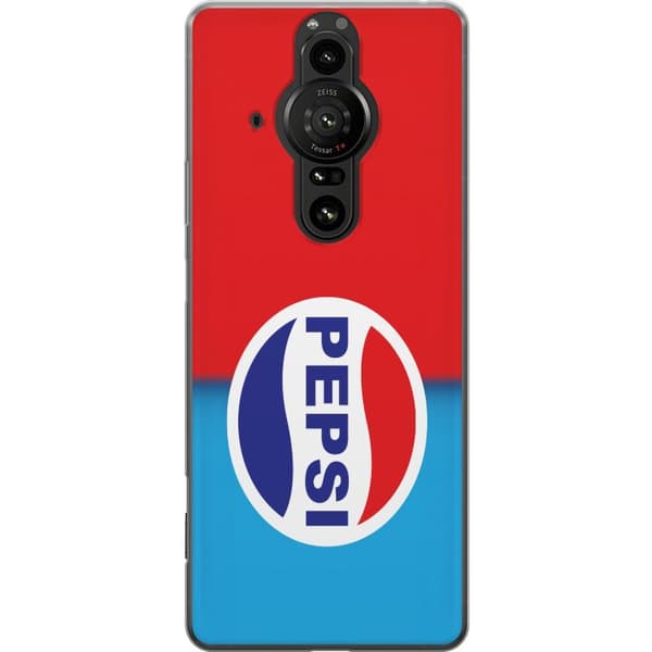 Kompatibelt Mobildeksel til Sony Xperia Pro-I Ikonisk Pepsi-design