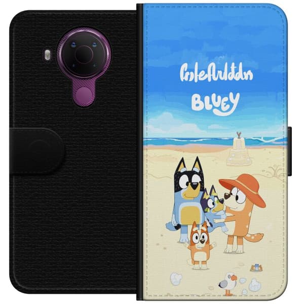Kompatibelt Plånboksfodral till Nokia 5.4 Bluey