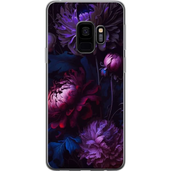 Kompatibelt Mobildeksel til Samsung Galaxy S9 Lilla Blomster