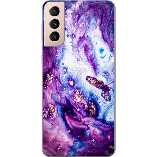 Kompatibelt Mobildeksel til Samsung Galaxy S21 Lilakt