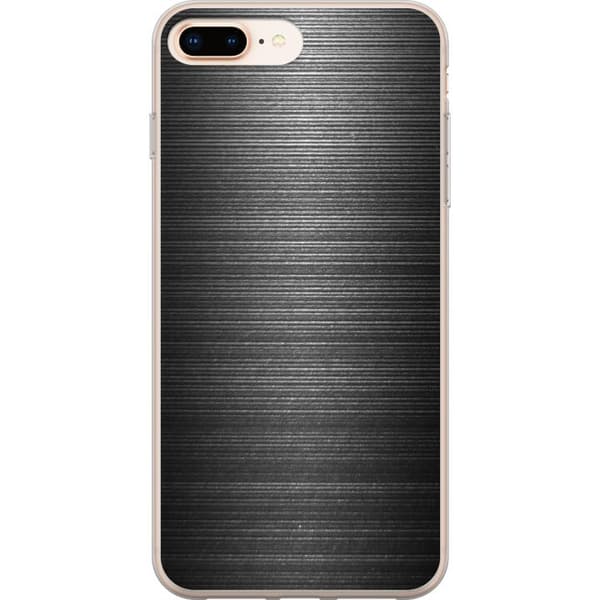 Kompatibelt Mobildeksel til Apple iPhone 8 Plus Børstet Metalle