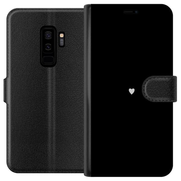 Kompatibelt Lommeboketui til Samsung Galaxy S9+ Hjerte