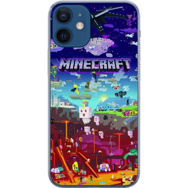 Kompatibel Mobilcover til Apple iPhone 12 Minecraft