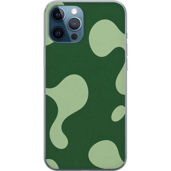 Kompatibelt Mobilskal till Apple iPhone 12 Pro Matcha Shapes