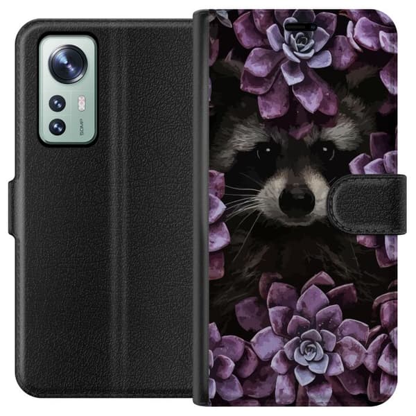 Kompatibel Tegnebogsetui til Xiaomi 12 Vaskbjørn