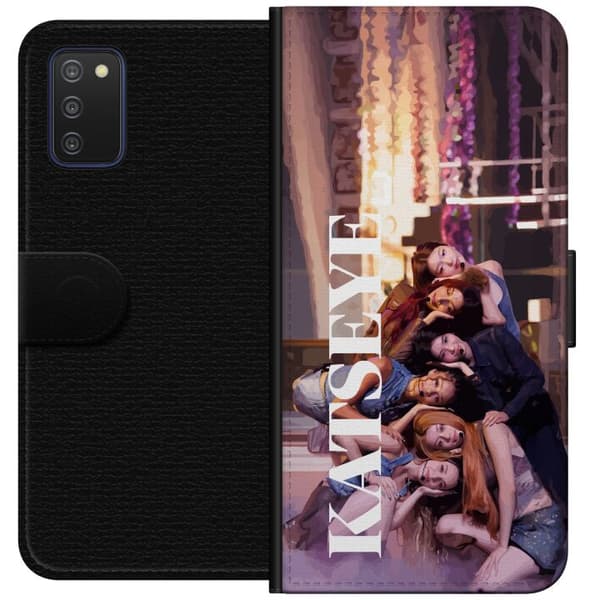 Kompatibelt Plånboksfodral till Samsung Galaxy A03s KATSEYE