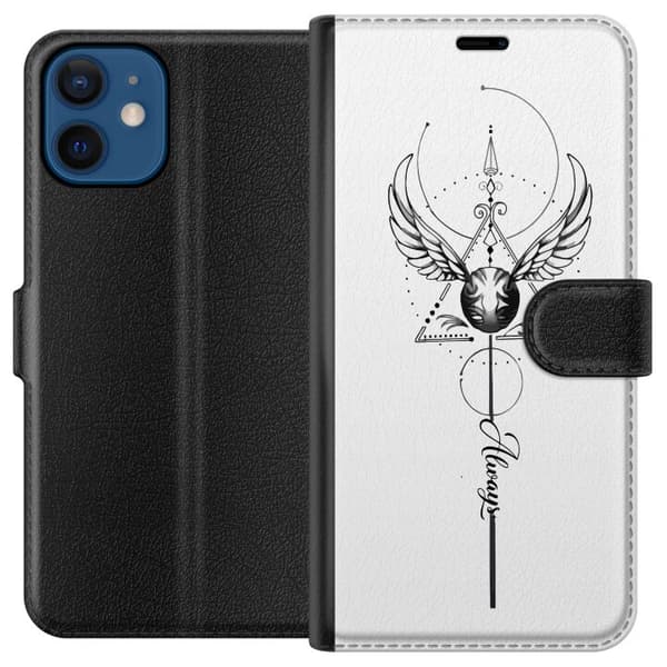 Kompatibel Tegnebogsetui til Apple iPhone 12 mini Harry Potter