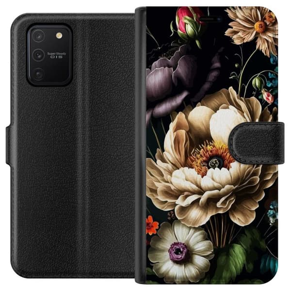Kompatibelt Lommeboketui til Samsung Galaxy S10 Lite Blomster