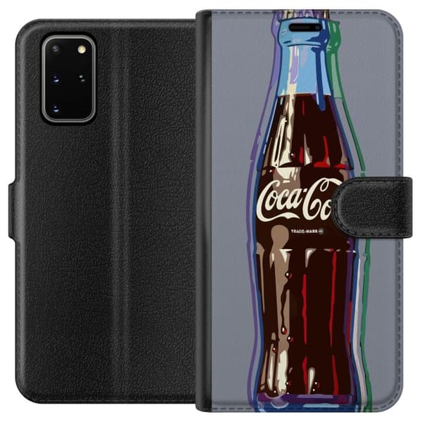 Kompatibelt Plånboksfodral till Samsung Galaxy S20+ Coca Cola