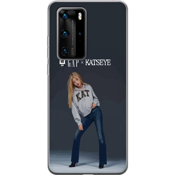 Kompatibel Mobilcover til Huawei P40 Pro KATSEYE blond modebild