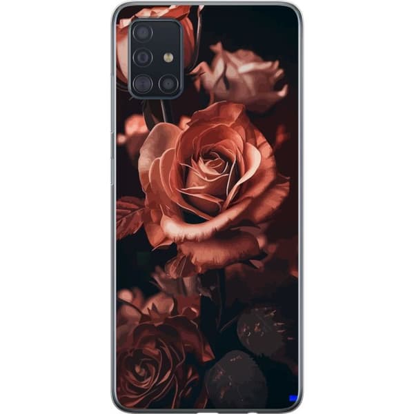 Kompatibelt Mobildeksel til Samsung Galaxy A51 Blomster