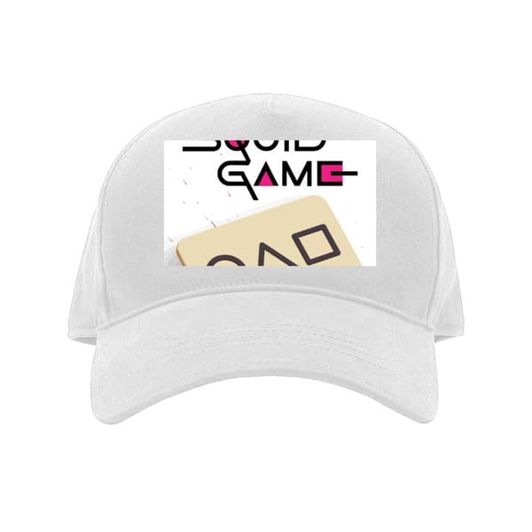 Barn-Keps | Justerbar Keps för Barn Vit Barn Squid Game Squid Game Vit Barn