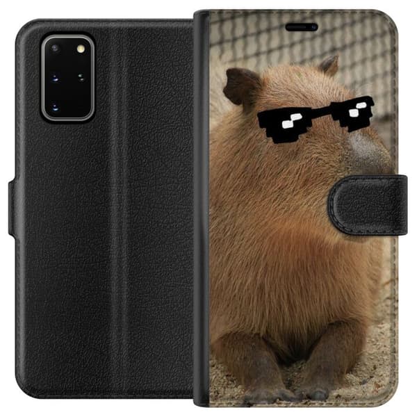 Kompatibelt Plånboksfodral till Samsung Galaxy S20+ Capybara
