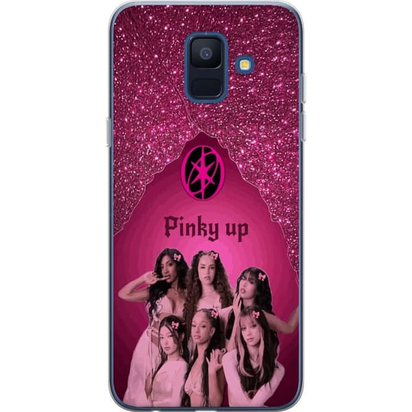 Kompatibelt Mobildeksel til Samsung Galaxy A6 (2018) KATSEYE Pinky Up