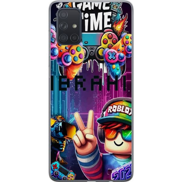 Kompatibelt Mobildeksel til Samsung Galaxy A71 Neon Gamer-kunst