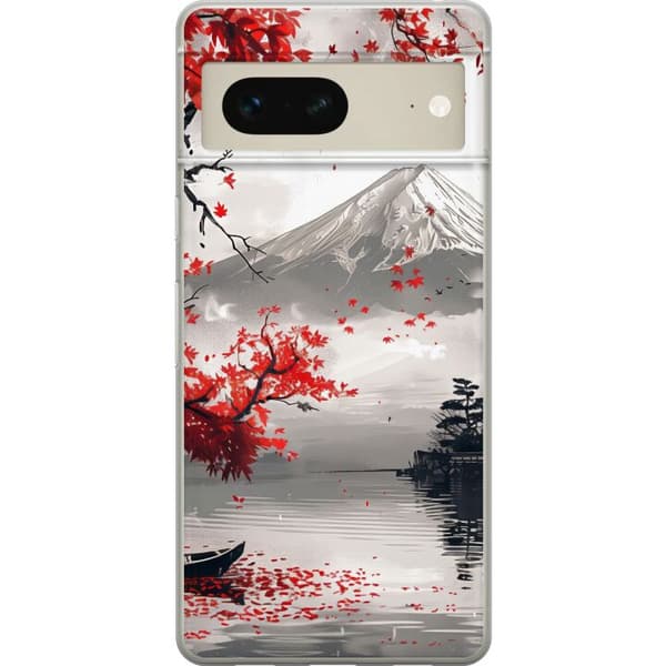 Kompatibelt Mobilskal till Google Pixel 7 Tokyo Autumn