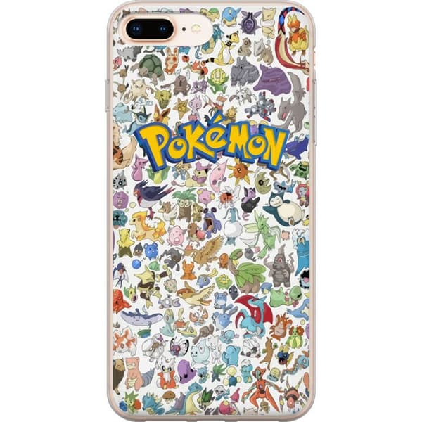 Kompatibelt Mobildeksel til Apple iPhone 8 Plus Pokemon
