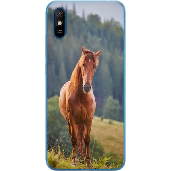 Kompatibelt Mobilskal till Xiaomi Redmi 9A Hästar