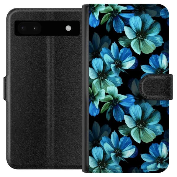Yhteensopiva Lompakkokotelo Google Pixel 6a Kukat