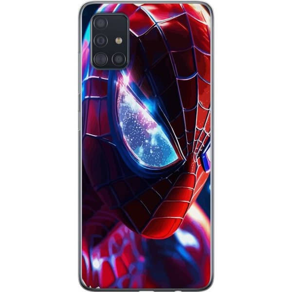 Kompatibelt Mobildeksel til Samsung Galaxy A51 Spiderman