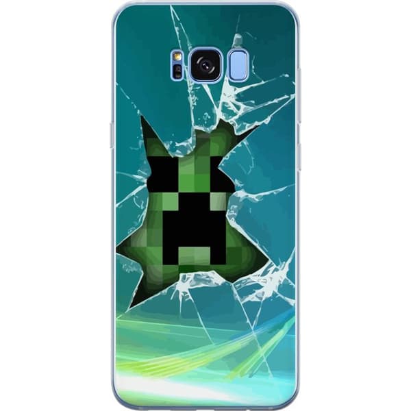 Kompatibelt Mobilskal till Samsung Galaxy S8 MineCraft