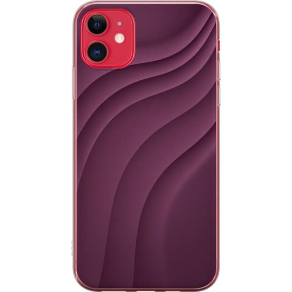 Kompatibelt Mobilskal till Apple iPhone 11 Plum Motion