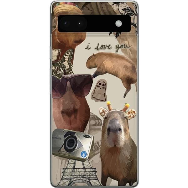 Yhteensopiva Puhelinkuori Google Pixel 6a Capybara