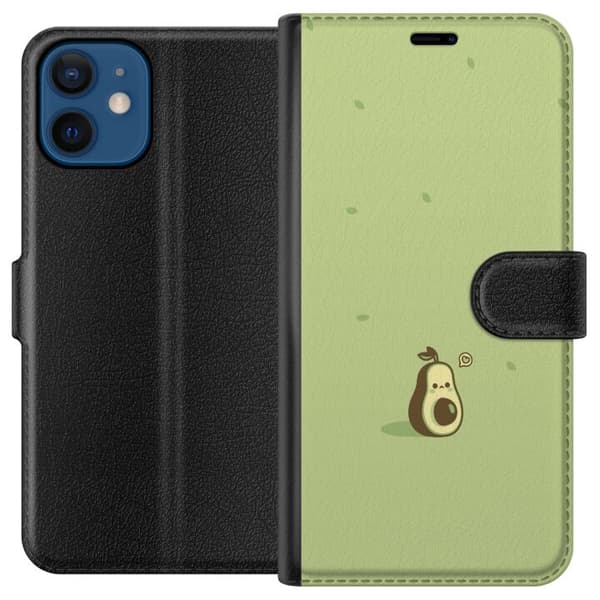 Kompatibel Tegnebogsetui til Apple iPhone 12 mini Lonely Avocado