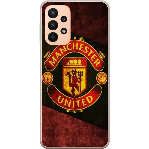 Kompatibelt Mobilskal till Samsung Galaxy A23 Manchester United