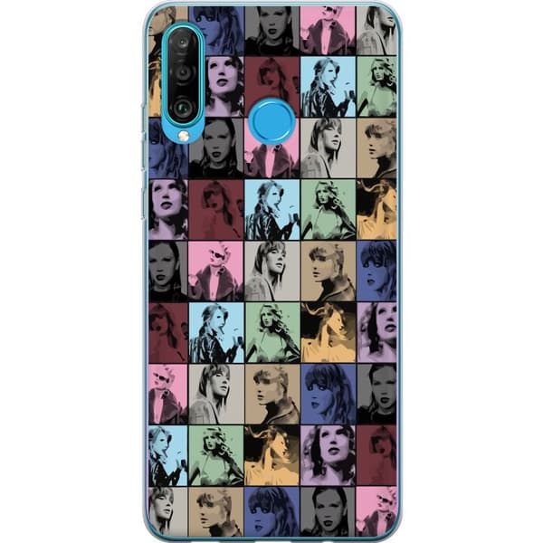 Kompatibelt Mobilskal till Huawei P30 lite Taylor Swift