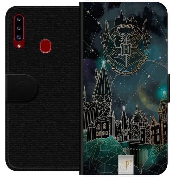 Kompatibelt Plånboksfodral till Samsung Galaxy A20s Hogwarts