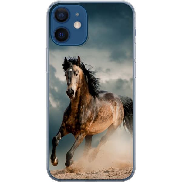 Kompatibel Mobilcover til Apple iPhone 12 Springende Hest