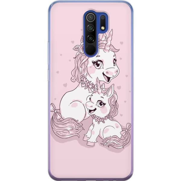 Kompatibelt Mobilskal till Xiaomi Redmi 9 Enhörning