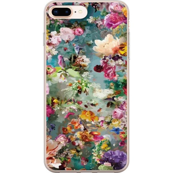 Kompatibelt Mobildeksel til Apple iPhone 8 Plus Blomster
