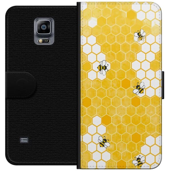 Kompatibelt Lommeboketui til Samsung Galaxy Note 4 Bin och honungskaka