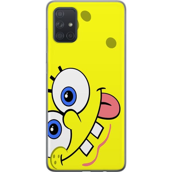 Kompatibelt Mobildeksel til Samsung Galaxy A71 SpongeBob Fyrkant