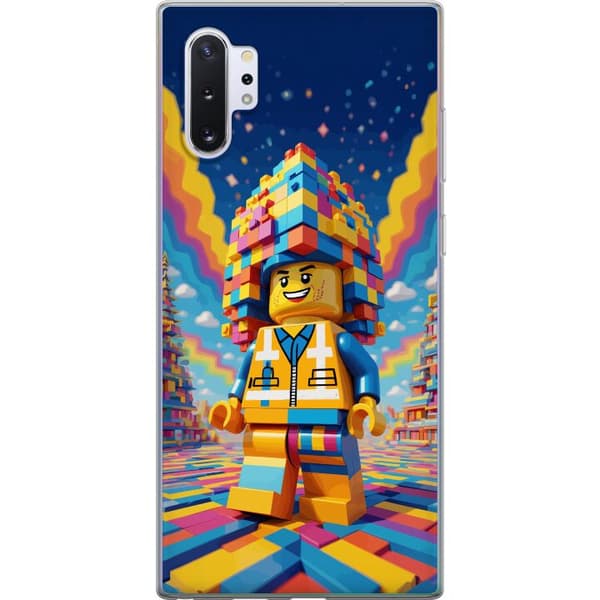 Kompatibelt Mobildeksel til Samsung Galaxy Note10+ Byggklossfigur