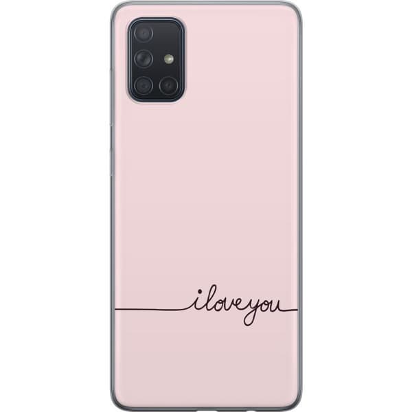 Kompatibelt Mobildeksel til Samsung Galaxy A71 Jeg Elsker Deg