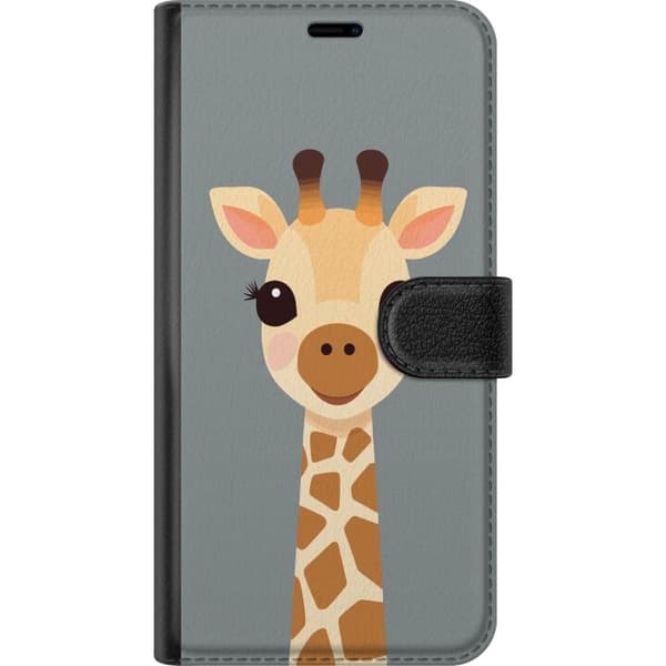 Kompatibelt Plånboksfodral till Google Pixel 10 Söt giraff med stora ögon
