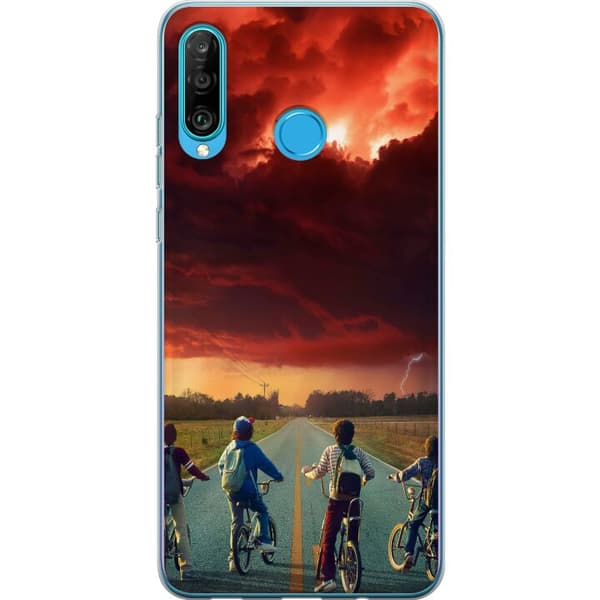 Kompatibelt Mobilskal till Huawei P30 lite Stranger Things