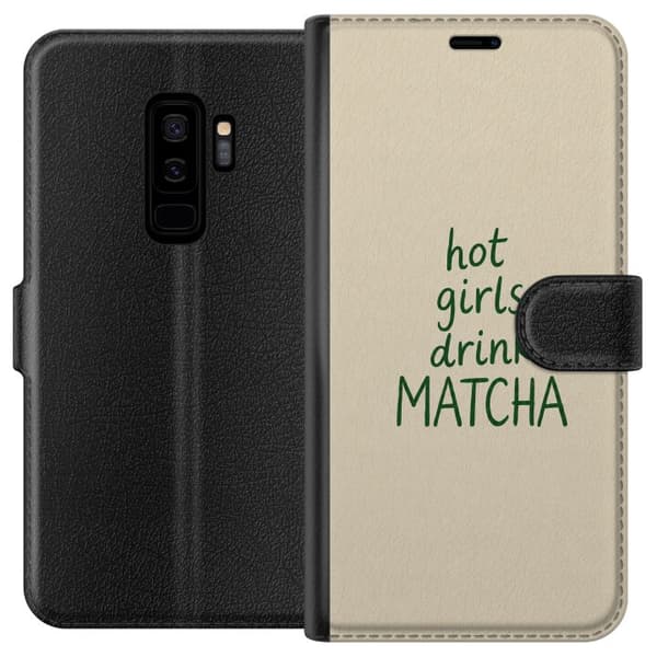 Kompatibel Tegnebogsetui til Samsung Galaxy S9+ Matcha Klub