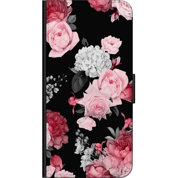 Kompatibel Tegnebogsetui til OnePlus 7 Pro Floral Blomst