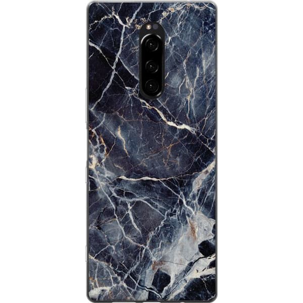 Kompatibelt Mobildeksel til Sony Xperia 1 Marmorert