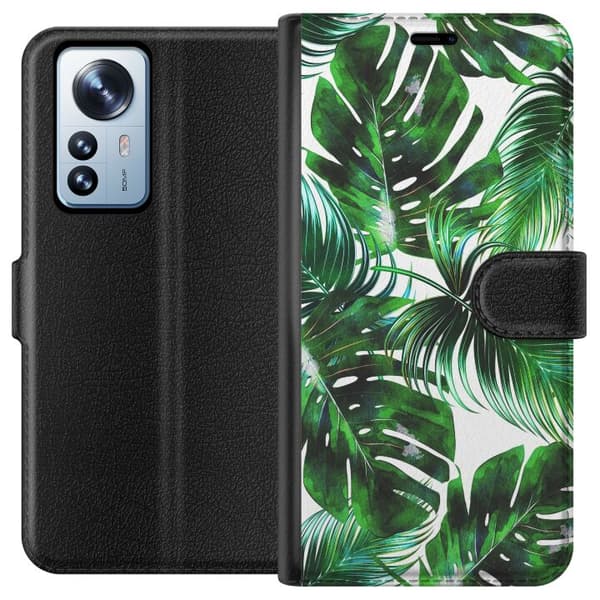 Kompatibelt Plånboksfodral till Xiaomi 12 Pro Löv