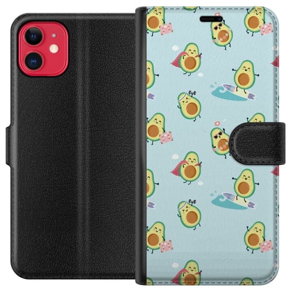 Kompatibelt Plånboksfodral till Apple iPhone 11 Avocado