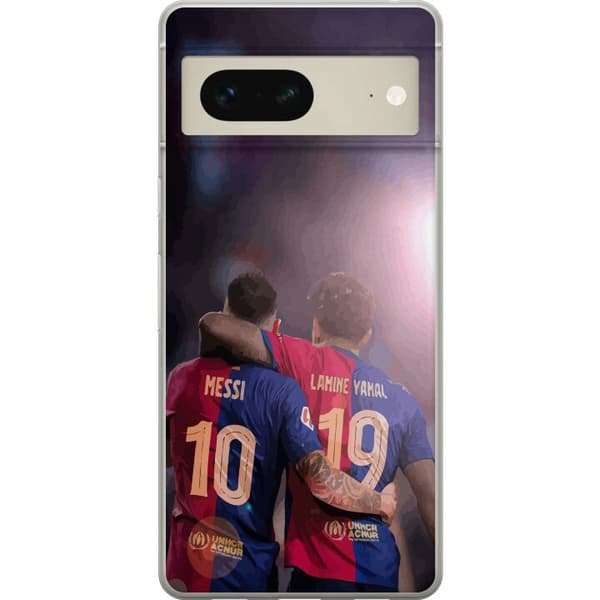 Kompatibelt Mobildeksel til Google Pixel 7 Lamine Yamal VS Messi